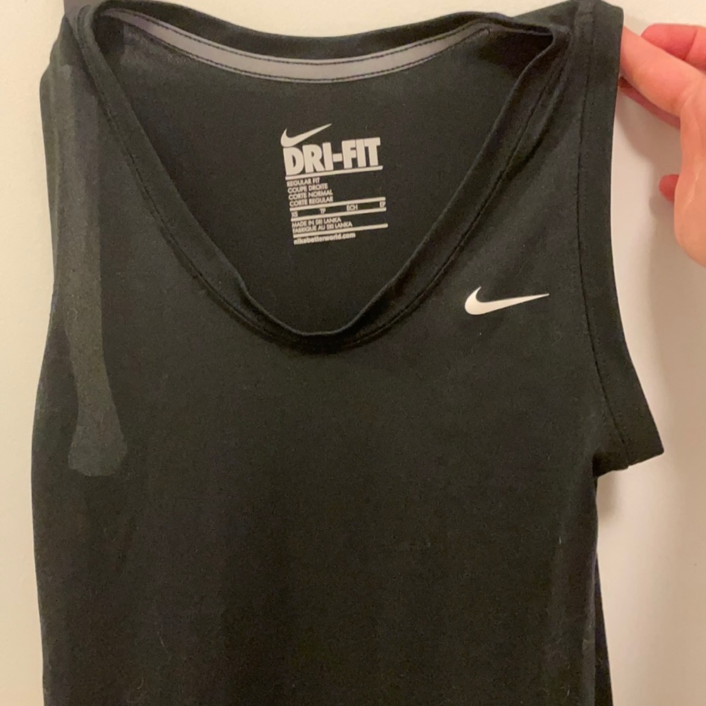 Nike Dri-Fit Black Tank Top